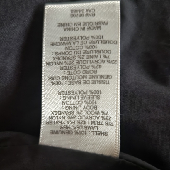 Rebecca Taylor Python Lambskin Biker Jacket - Picture 6 of 6